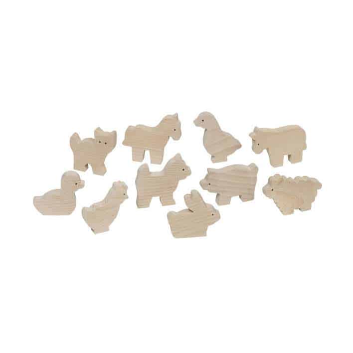 Goki Farm Animals (Set of 10)