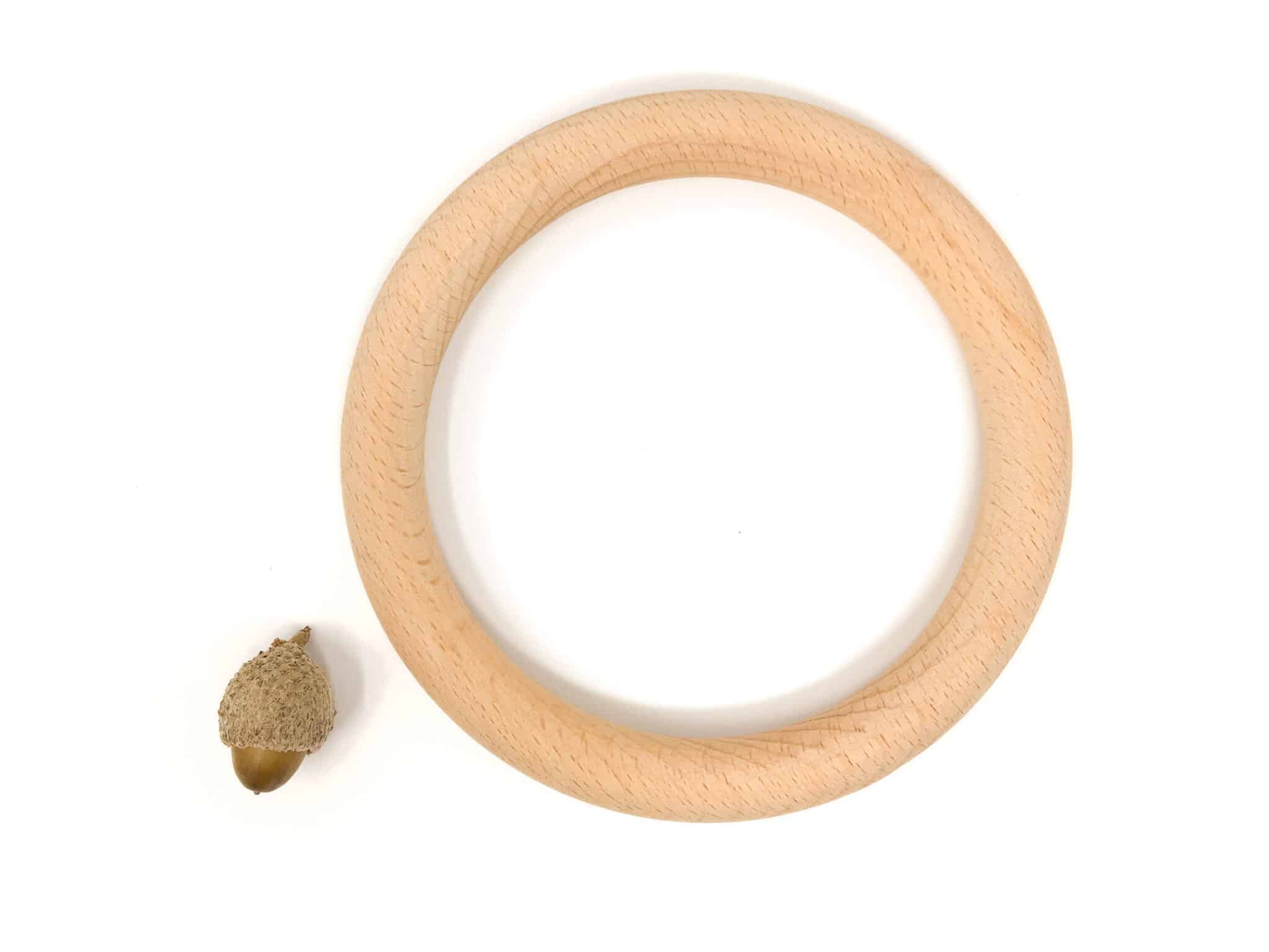 Grapat 3 Big Natural Wooden Hoops