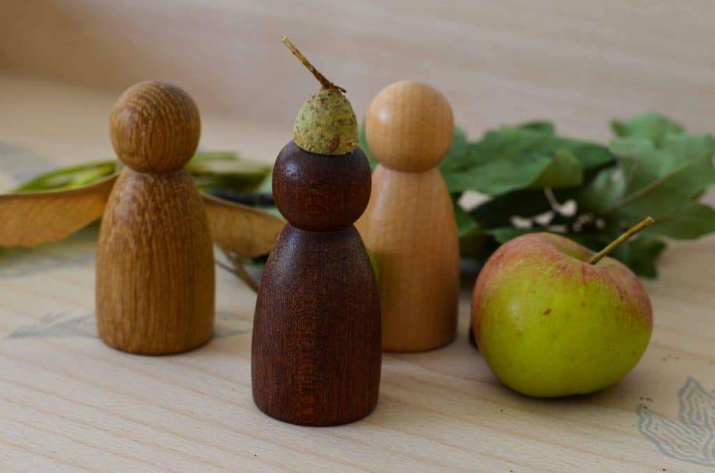Grapat 3 wooden Nins