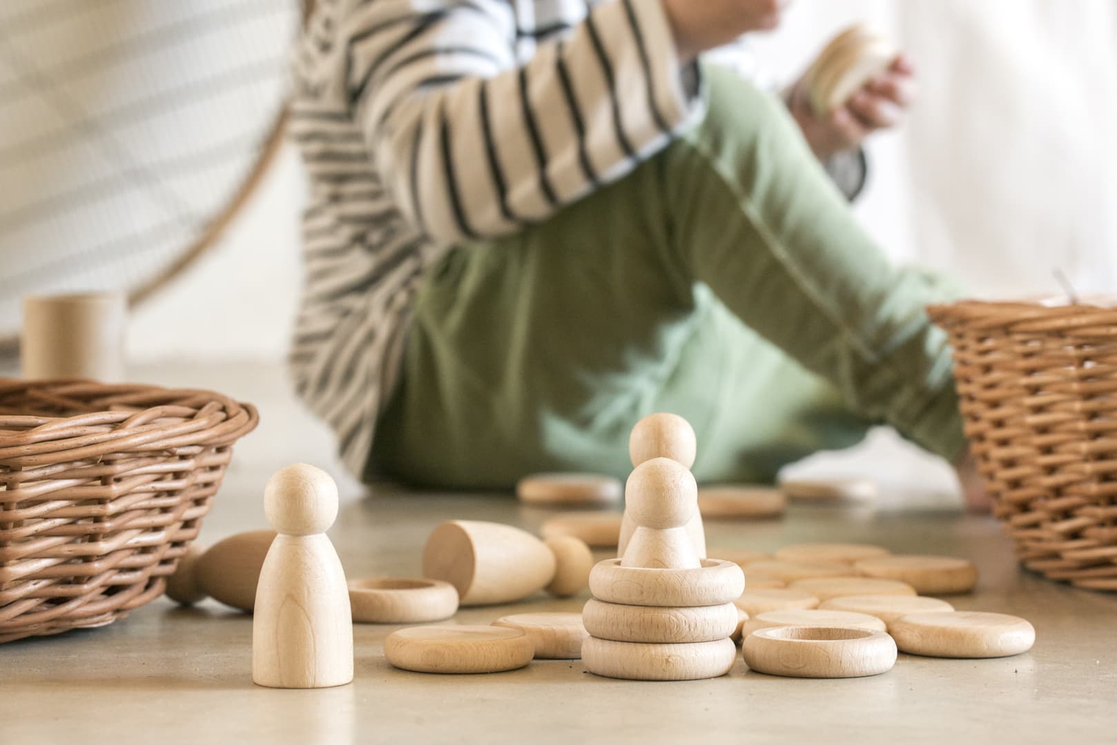 Grapat Natural Wooden Nins®, Rings & Coins