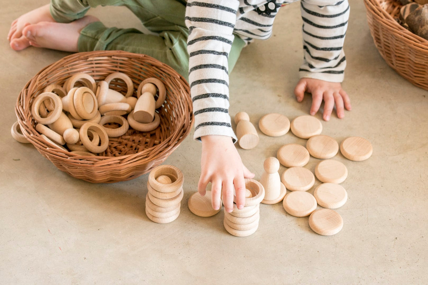 Grapat Natural Wooden Nins®, Rings & Coins