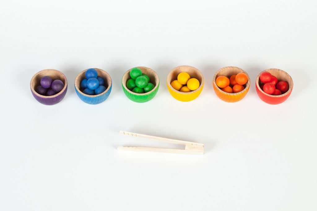 Grapat Rainbow Bowls & Marbles