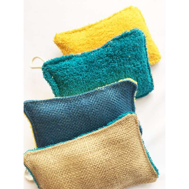 Green Clothes Washable Sponge (2)