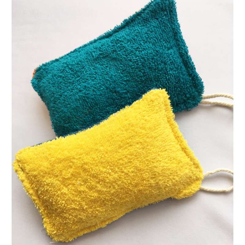 Green Clothes Washable Sponge (2)