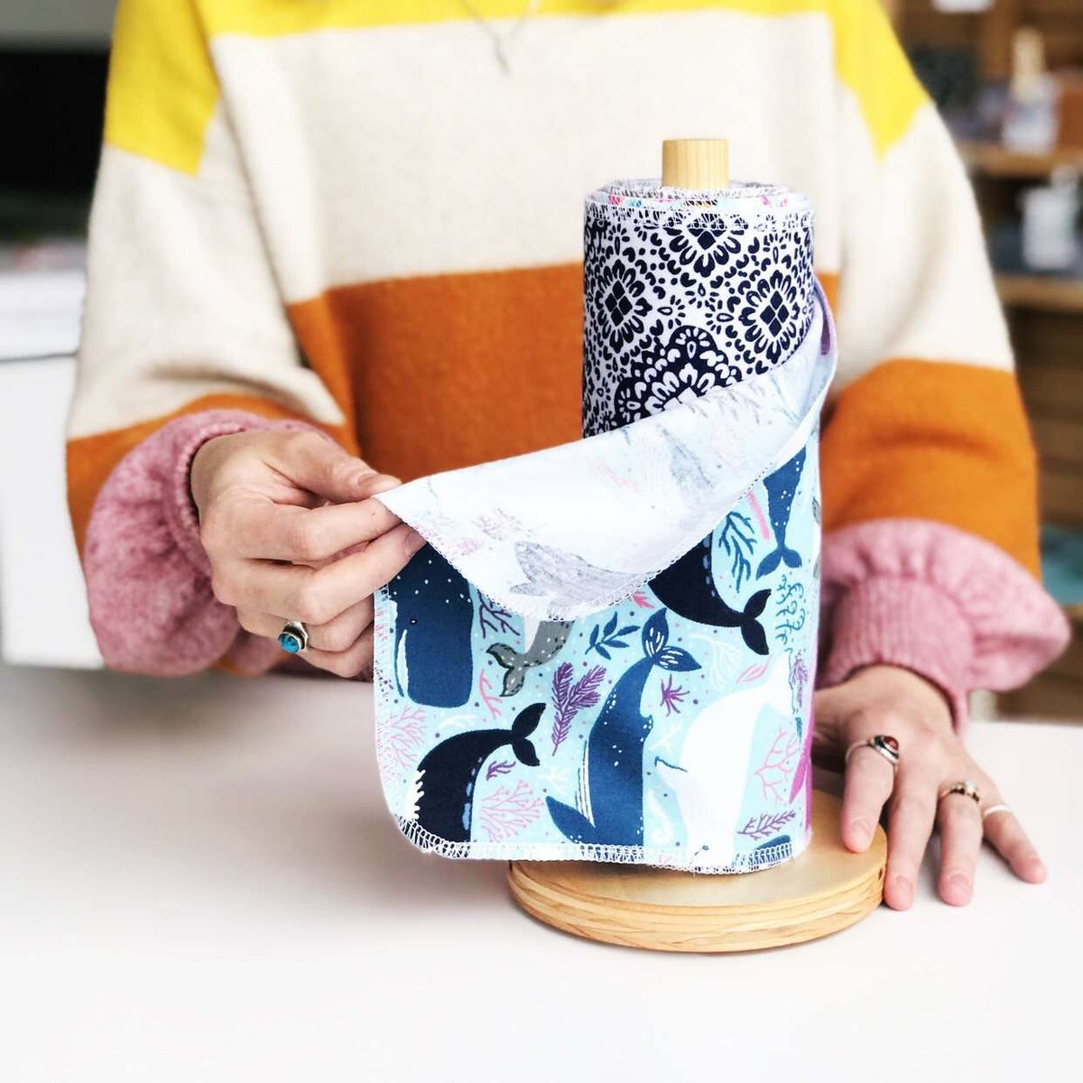 Marley's Monsters Unpaper® Küchentücher + Halter · KrokoKinder