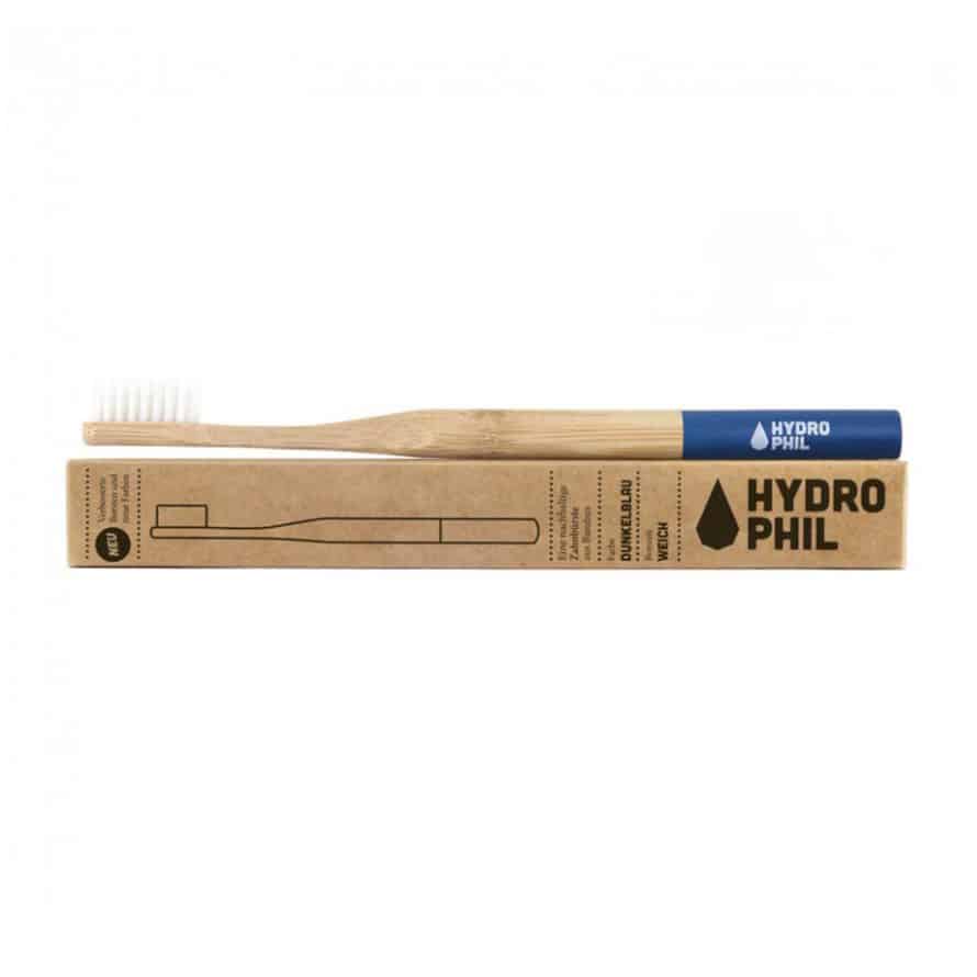 Hydrophil Sustainable Adults' Toothbrush (Extra Soft - Dark Blue)