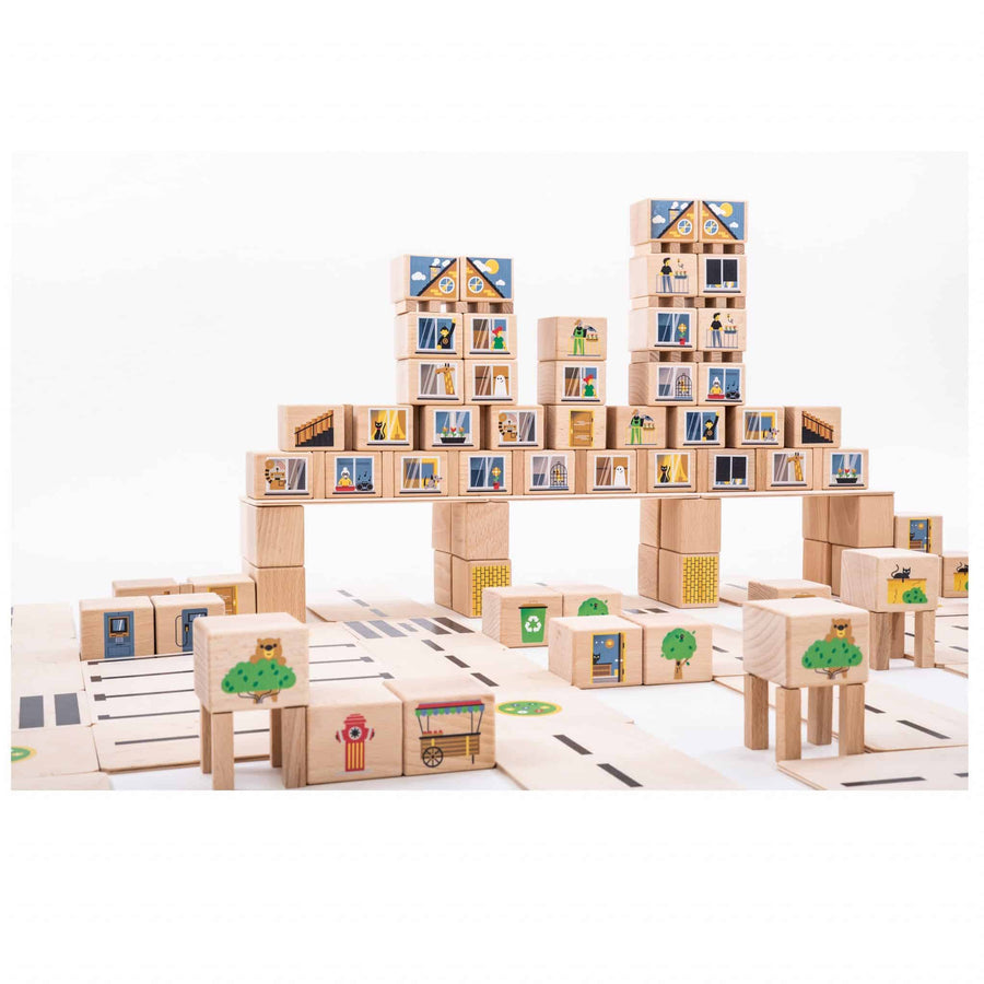 Just Blocks City set - medium