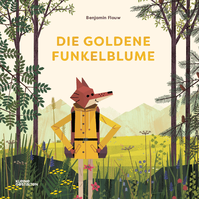 Kleine Gestalten. Benjamin Flouw Bilderbuch Die Goldene Funkelblume (2)