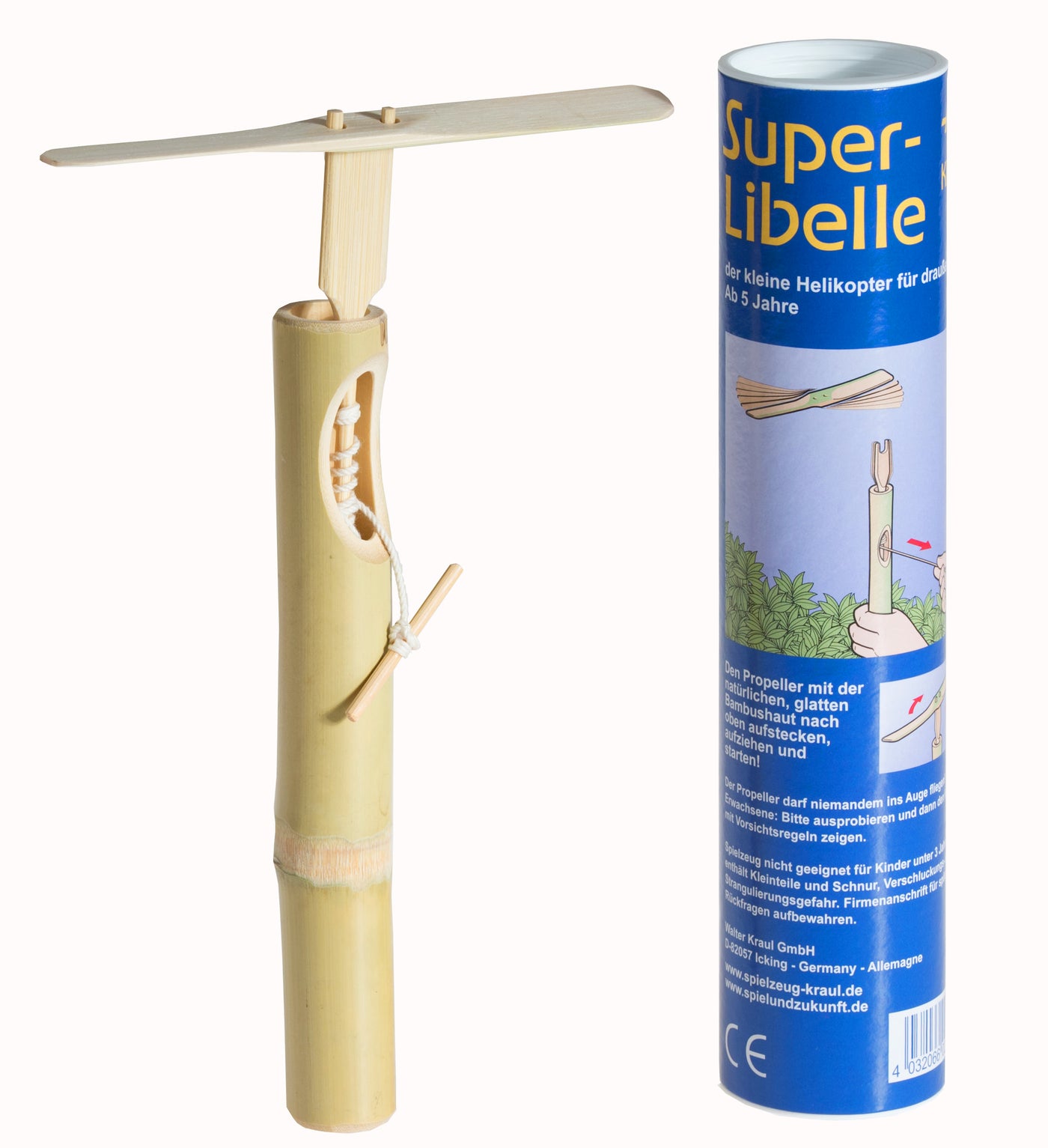 Kraul Super Bamboo Dragonfly Propeller Toy