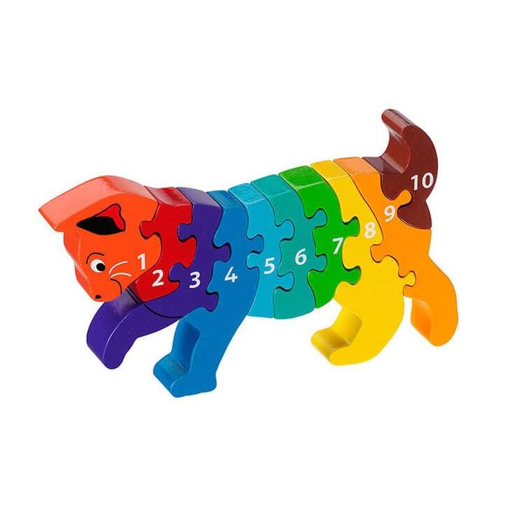 Lanka Kade Holzpuzzle Katze 1-10