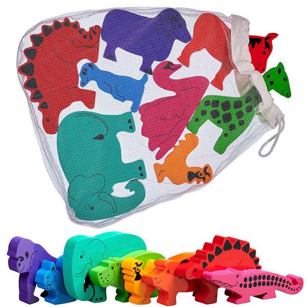 Lanka Kade Rainbow animals - Bag of 8