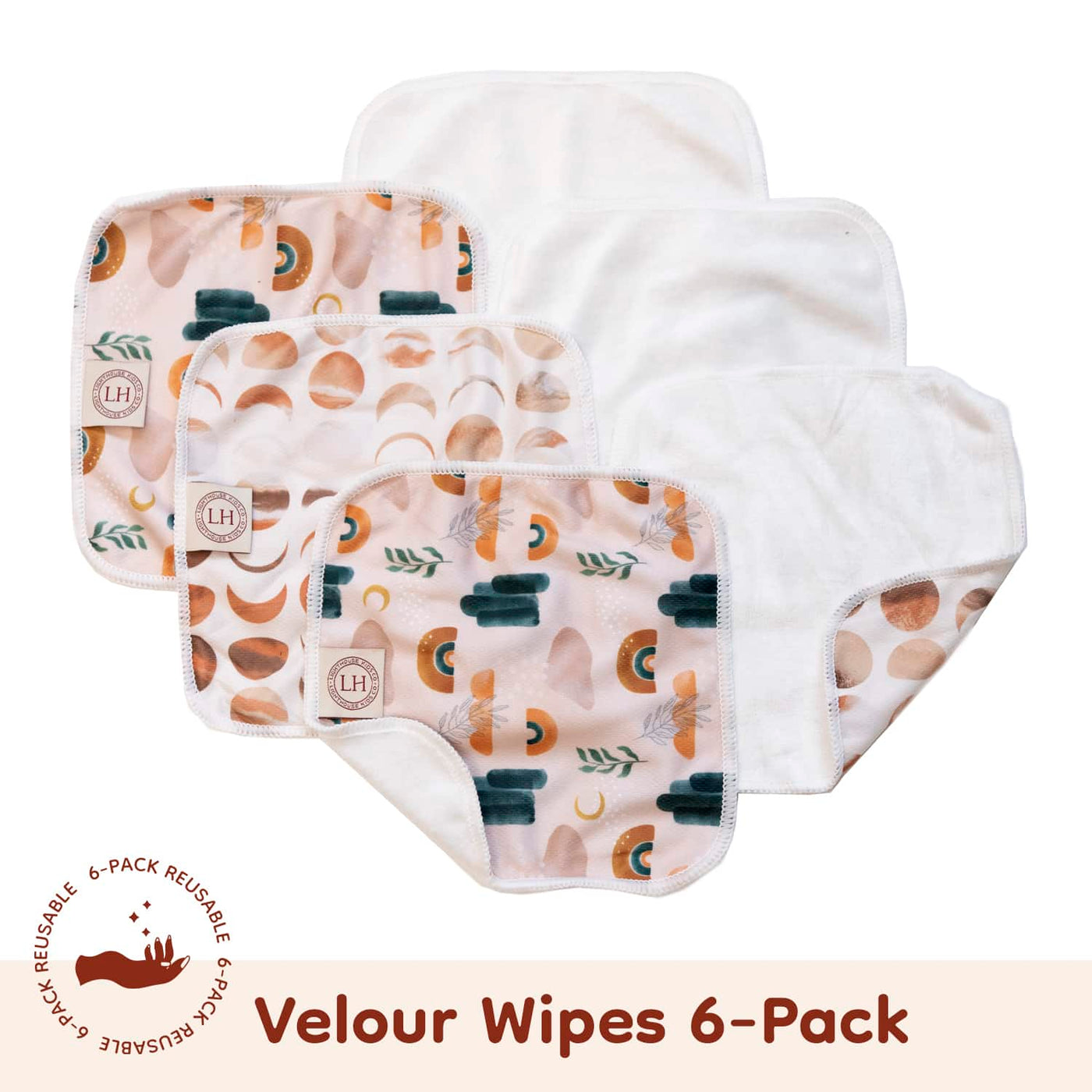 LH Cloth Wipes (6 Pack)