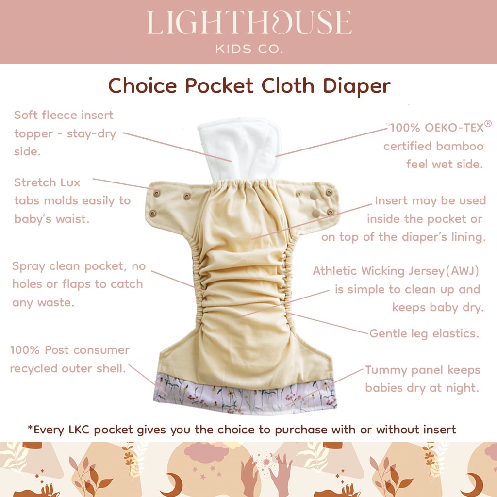 Lighthouse Kids Pocket Nappy