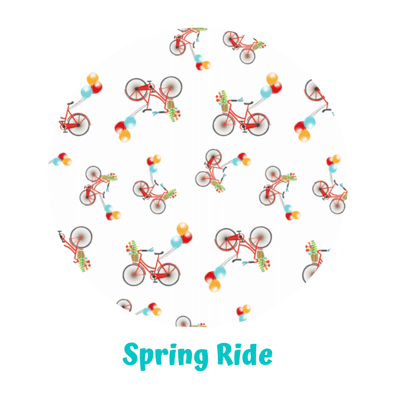 Little Birds Spring Ride print
