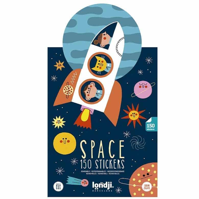 Londji Activity Stickers SPACE - 150 Stickers