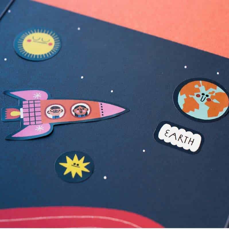 Londji Activity Stickers SPACE - 150 Stickers