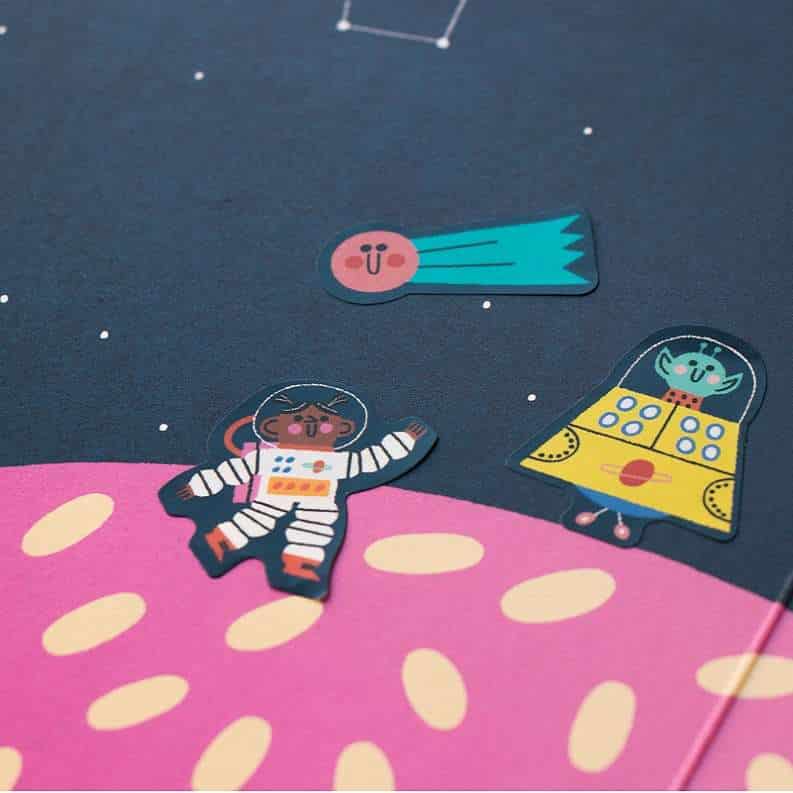 Londji Activity Stickers SPACE - 150 Stickers