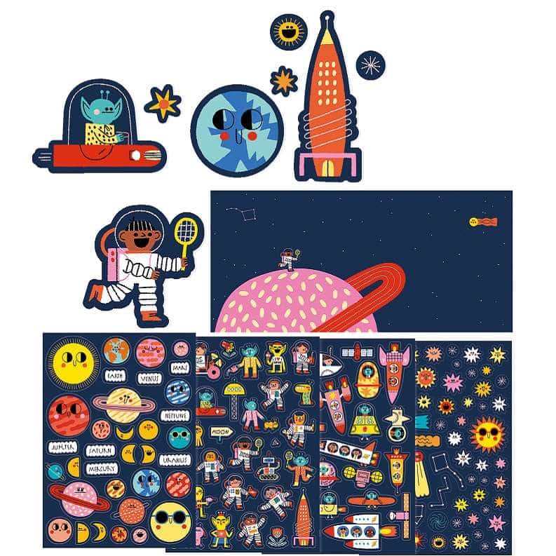 Londji Activity Stickers SPACE - 150 Stickers