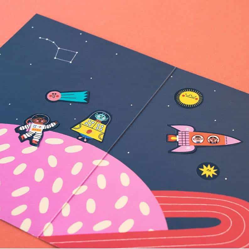 Londji Activity Stickers SPACE - 150 Stickers