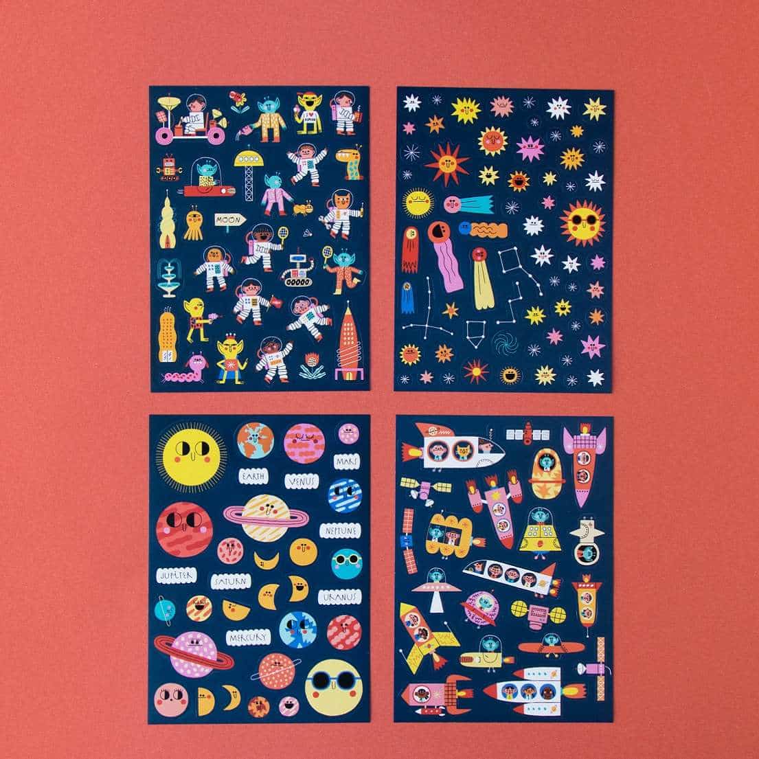 Londji Activity Stickers SPACE - 150 Stickers