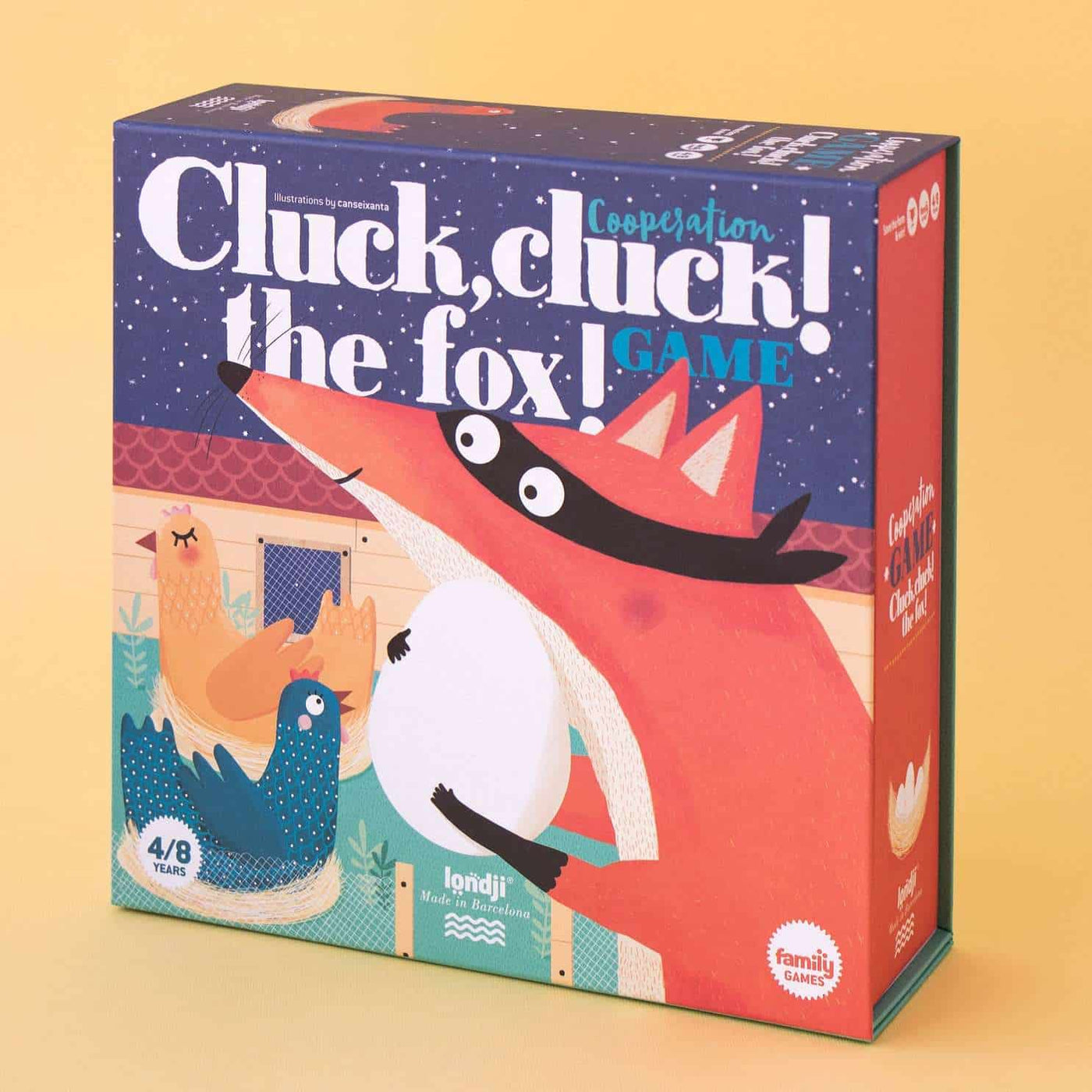 Londji Board Game Cluck, Cluck the fox