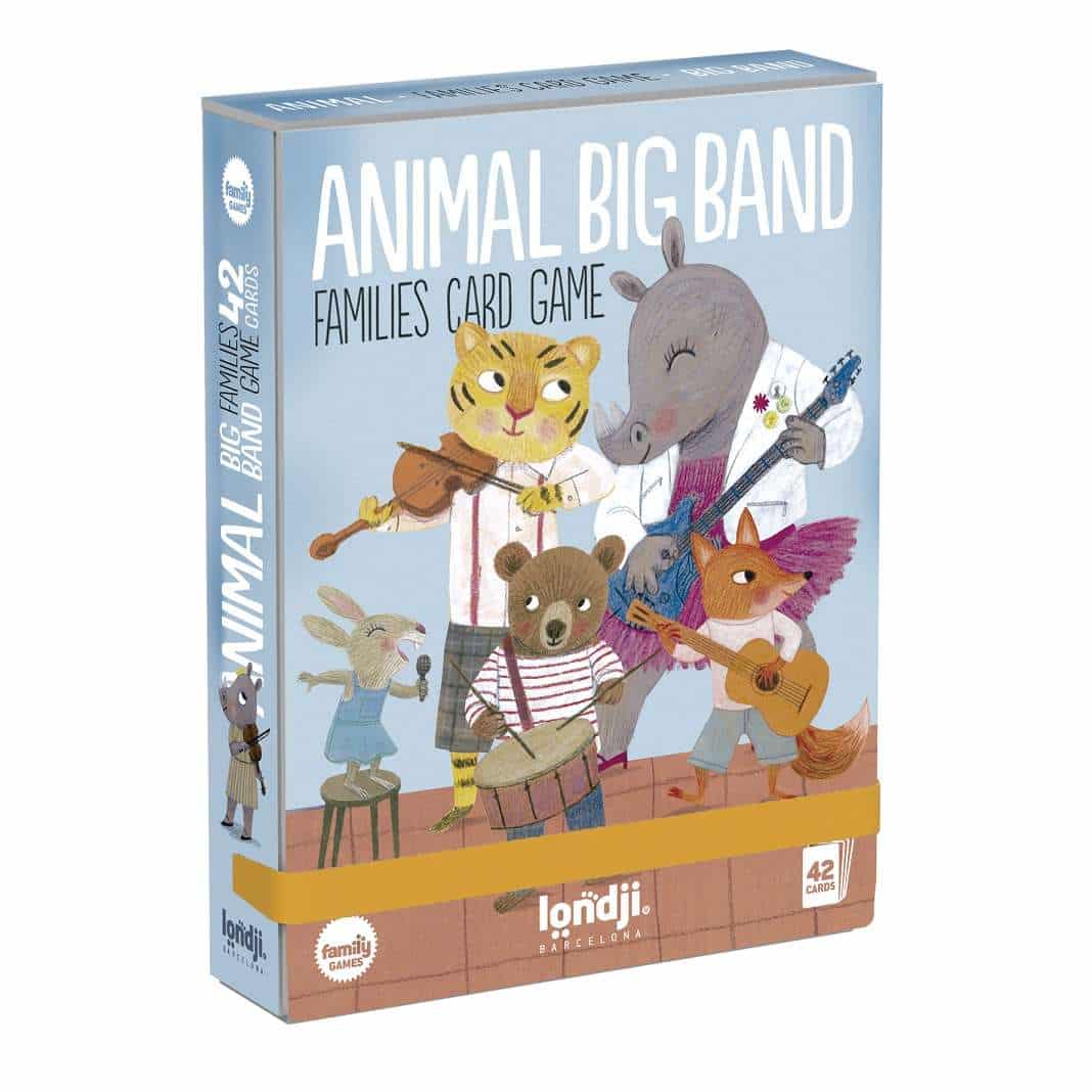 Londji Family Card Game Animal Big Band