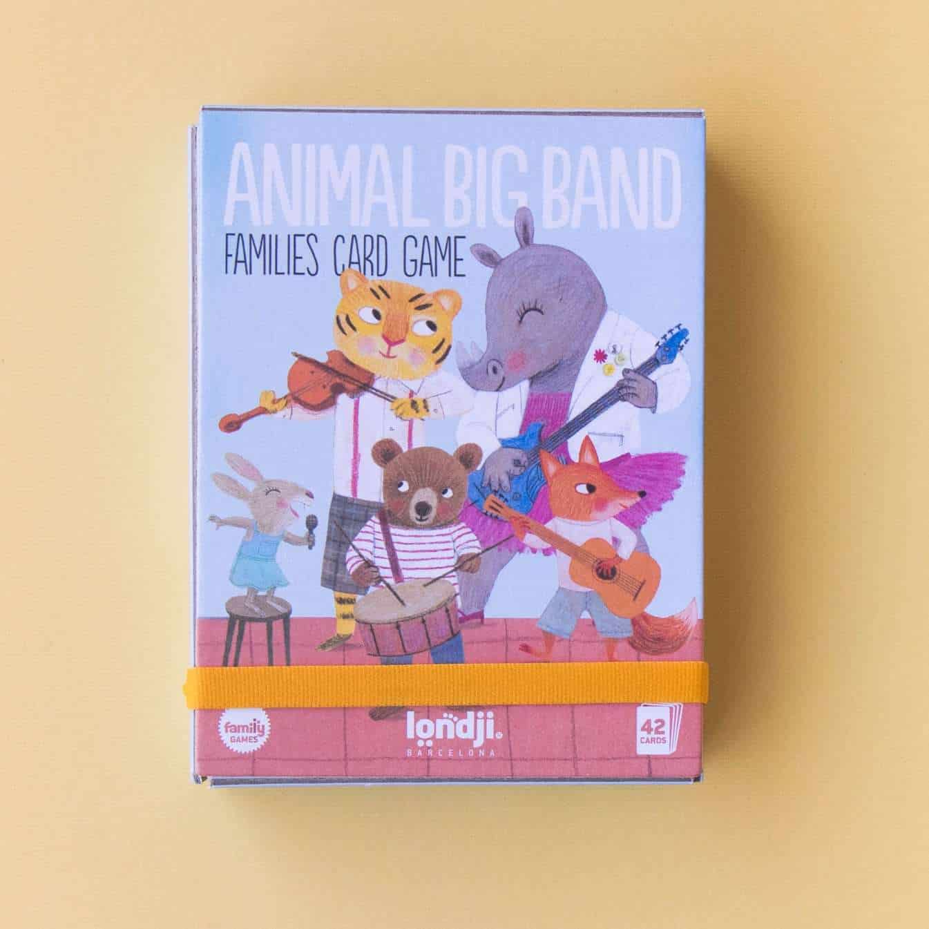 Londji Family Card Game Animal Big Band