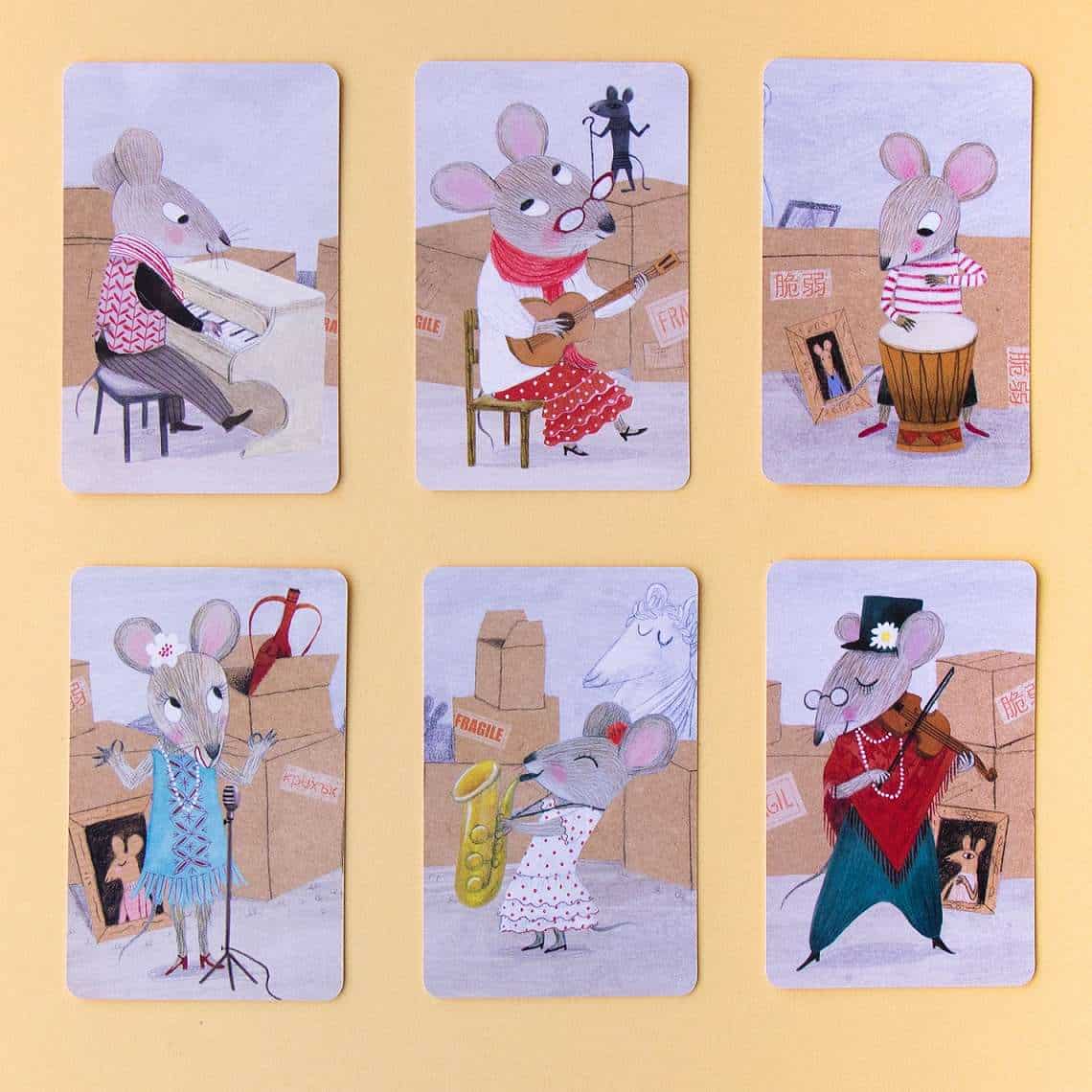 Londji Family Card Game Animal Big Band