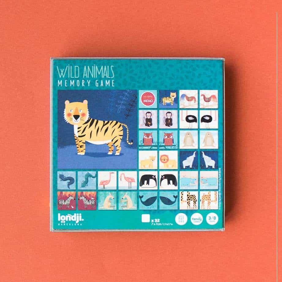 Londji Memo Game Wild Animals