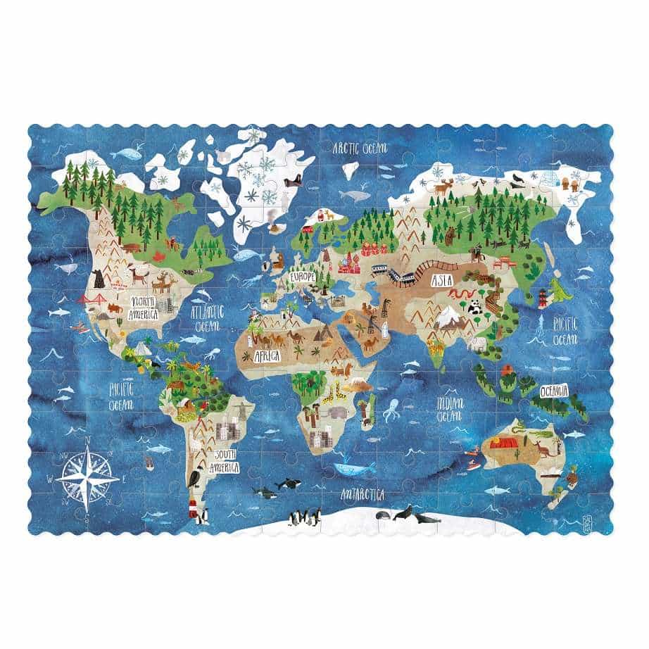 Londji Pocket Puzzle Discover the World