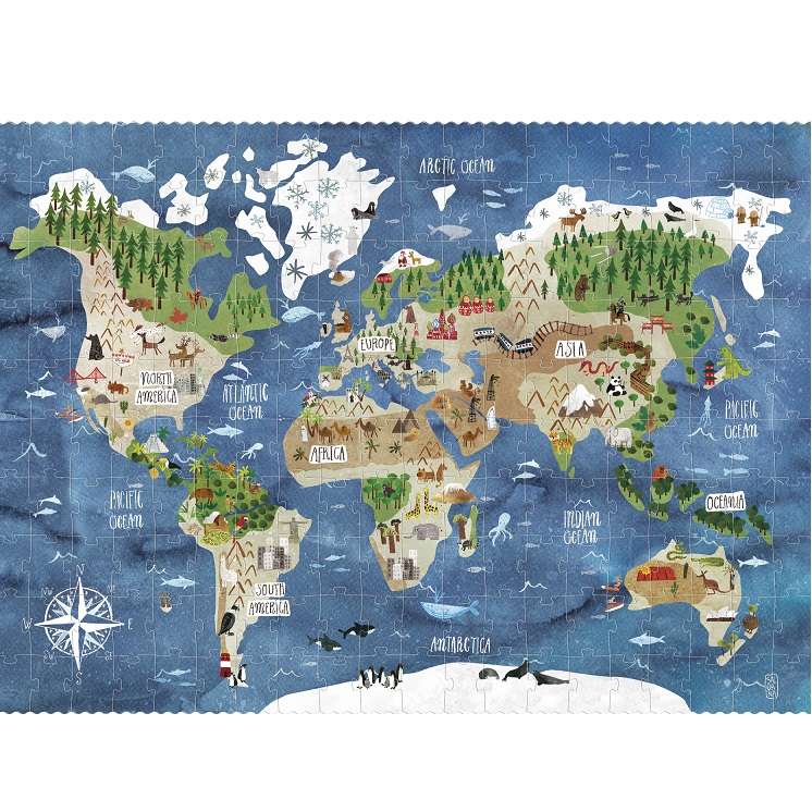 Londji Puzzle Discover the World 200 pieces