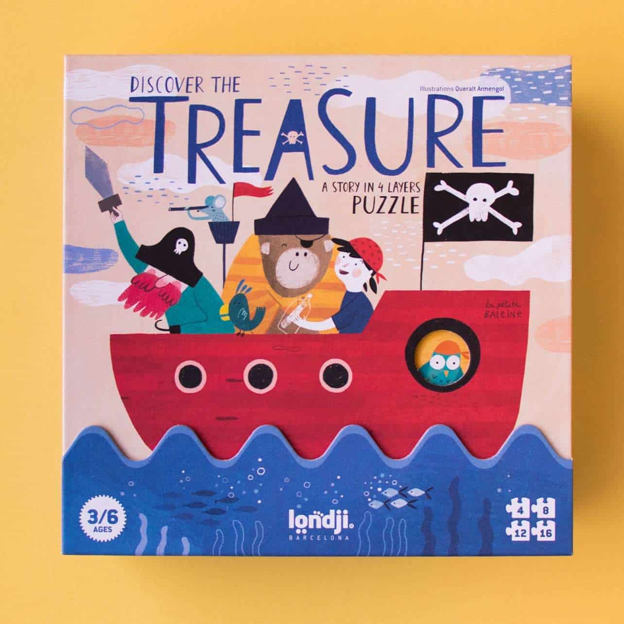 Londji Puzzle Discover the treasure 40 pieces