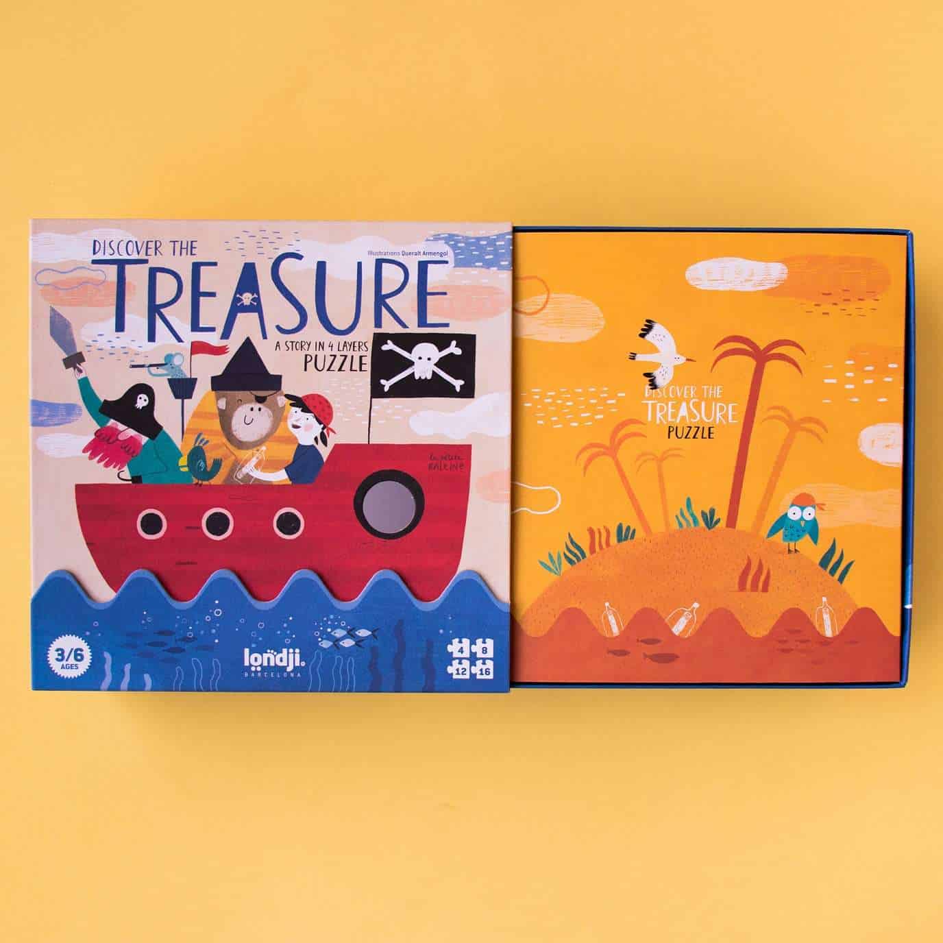 Londji Puzzle Discover the treasure 40 pieces