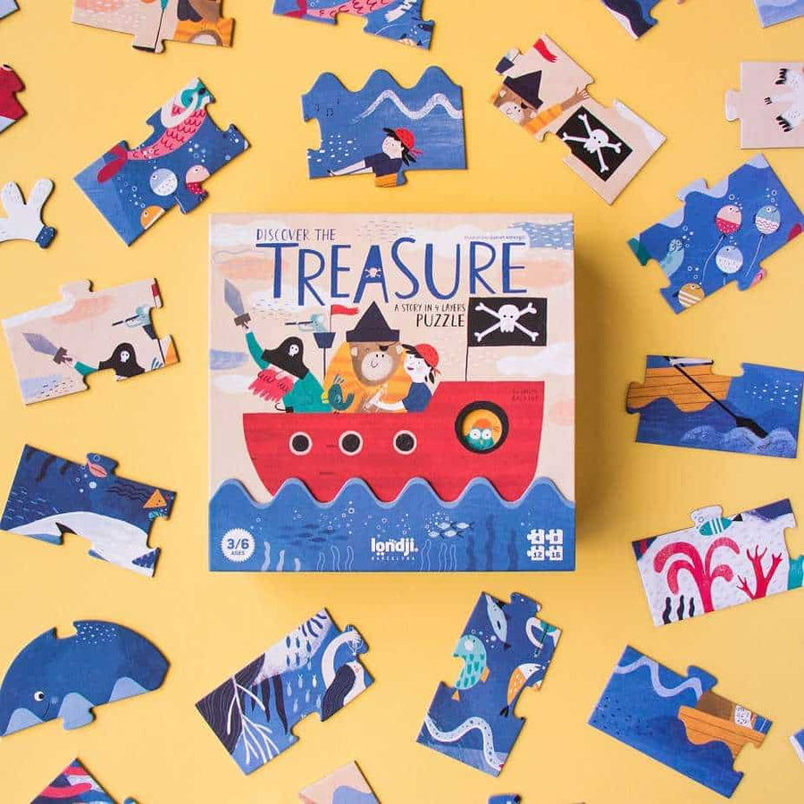 Londji Puzzle Discover the treasure 40 pieces