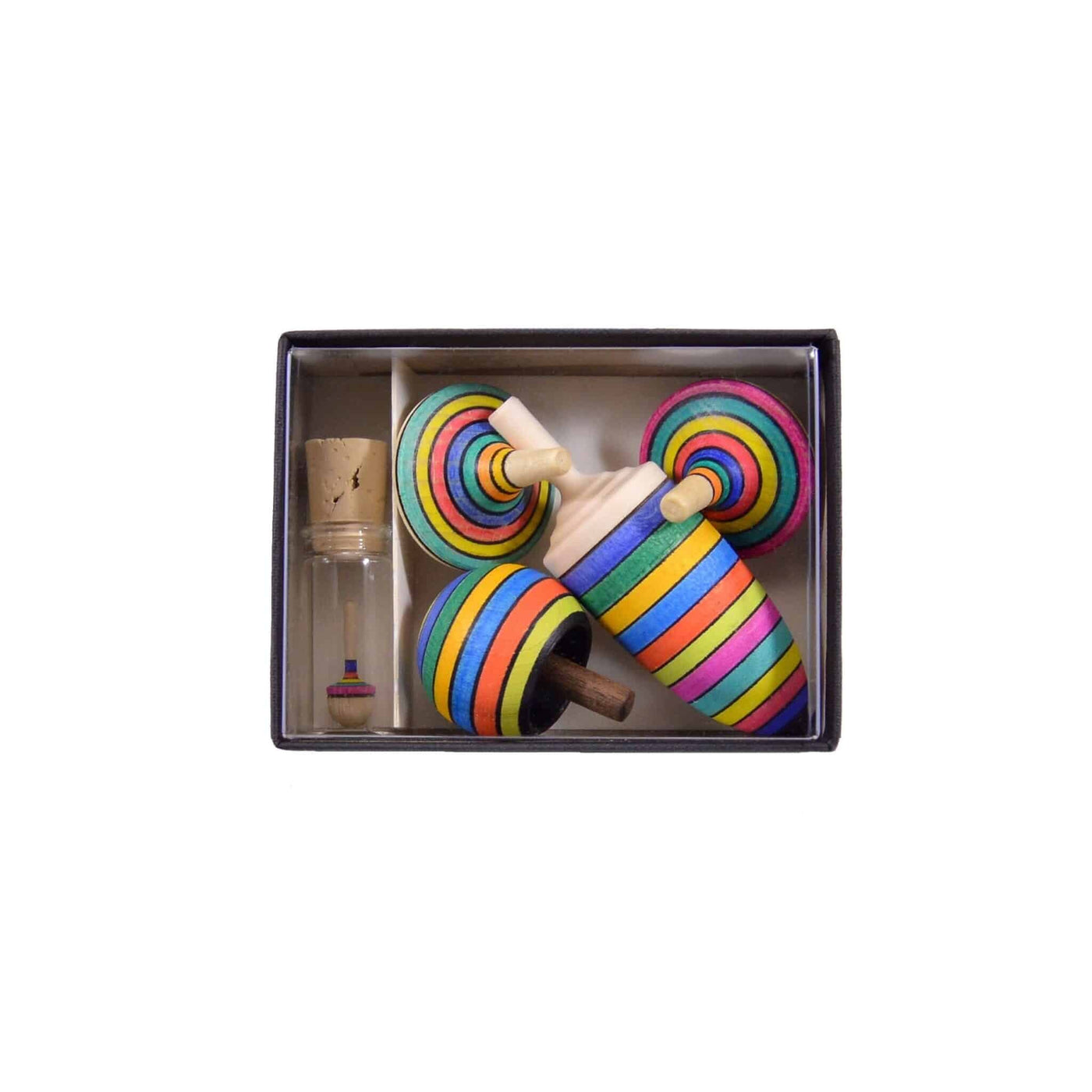 Mader Kreiselmanufaktur Spinning Top Learning Set - striped