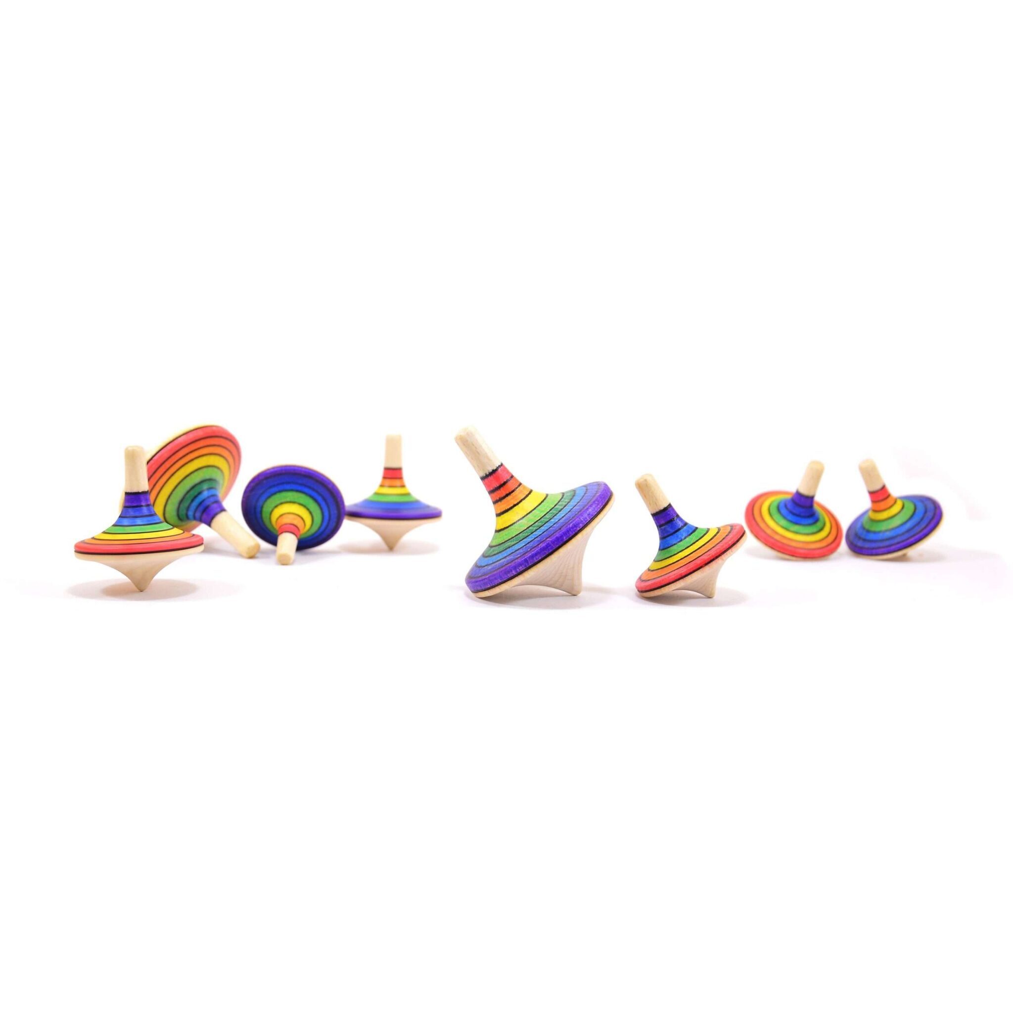 Mader Kreiselmanufaktur Spinning Top Rallye Rainbow