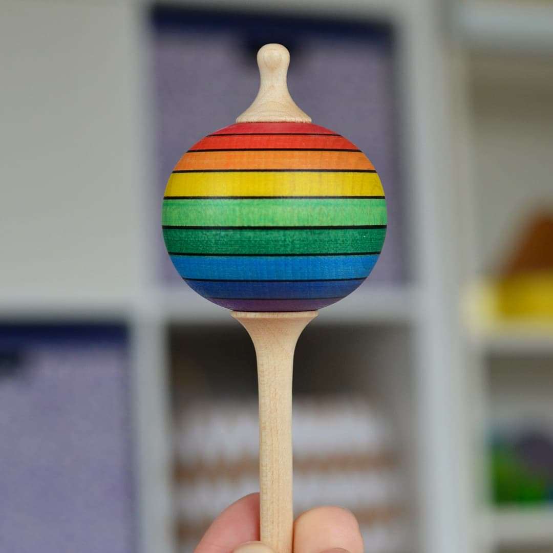 Mader Lolly Rainbow Spinning Top