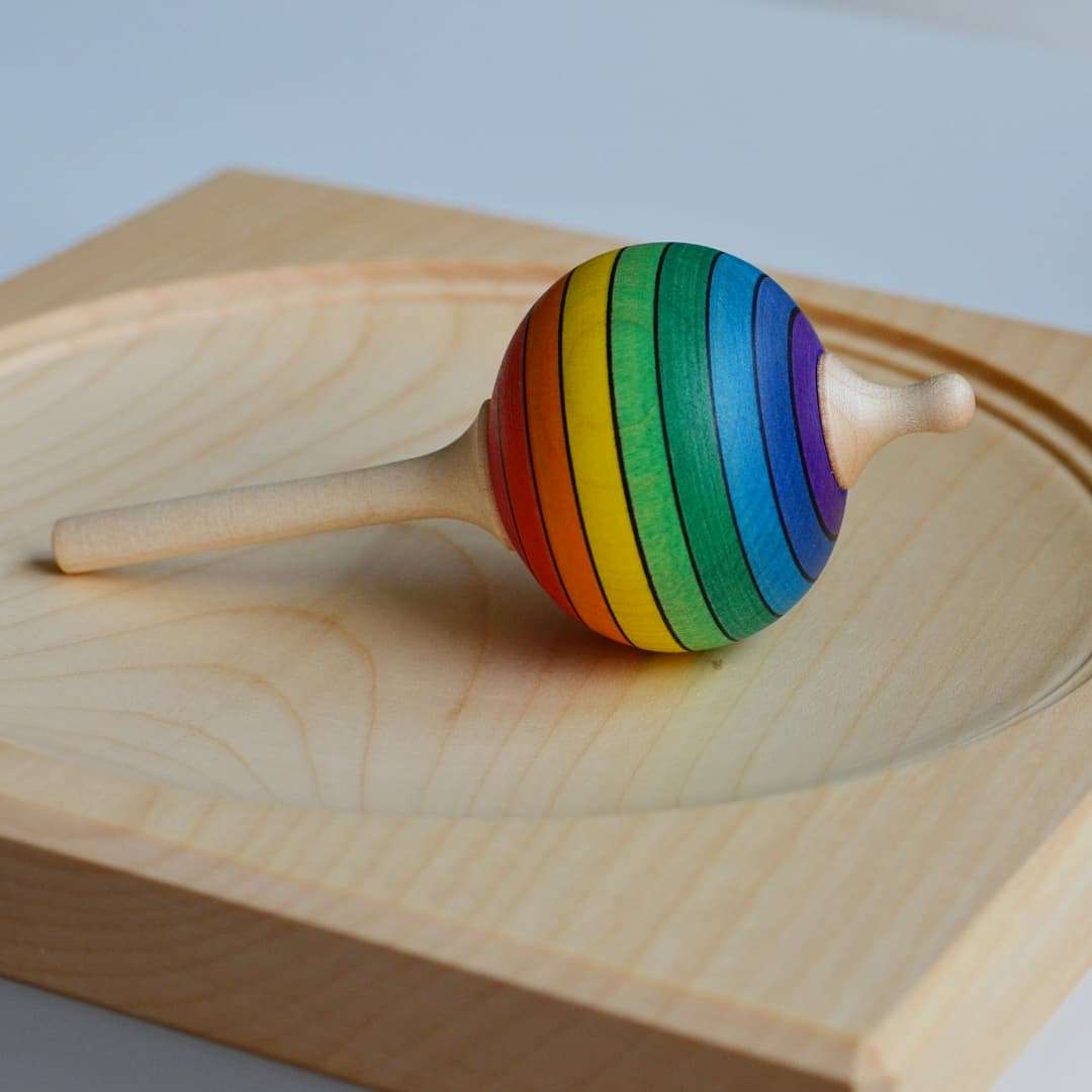 Mader Lolly Rainbow Spinning Top