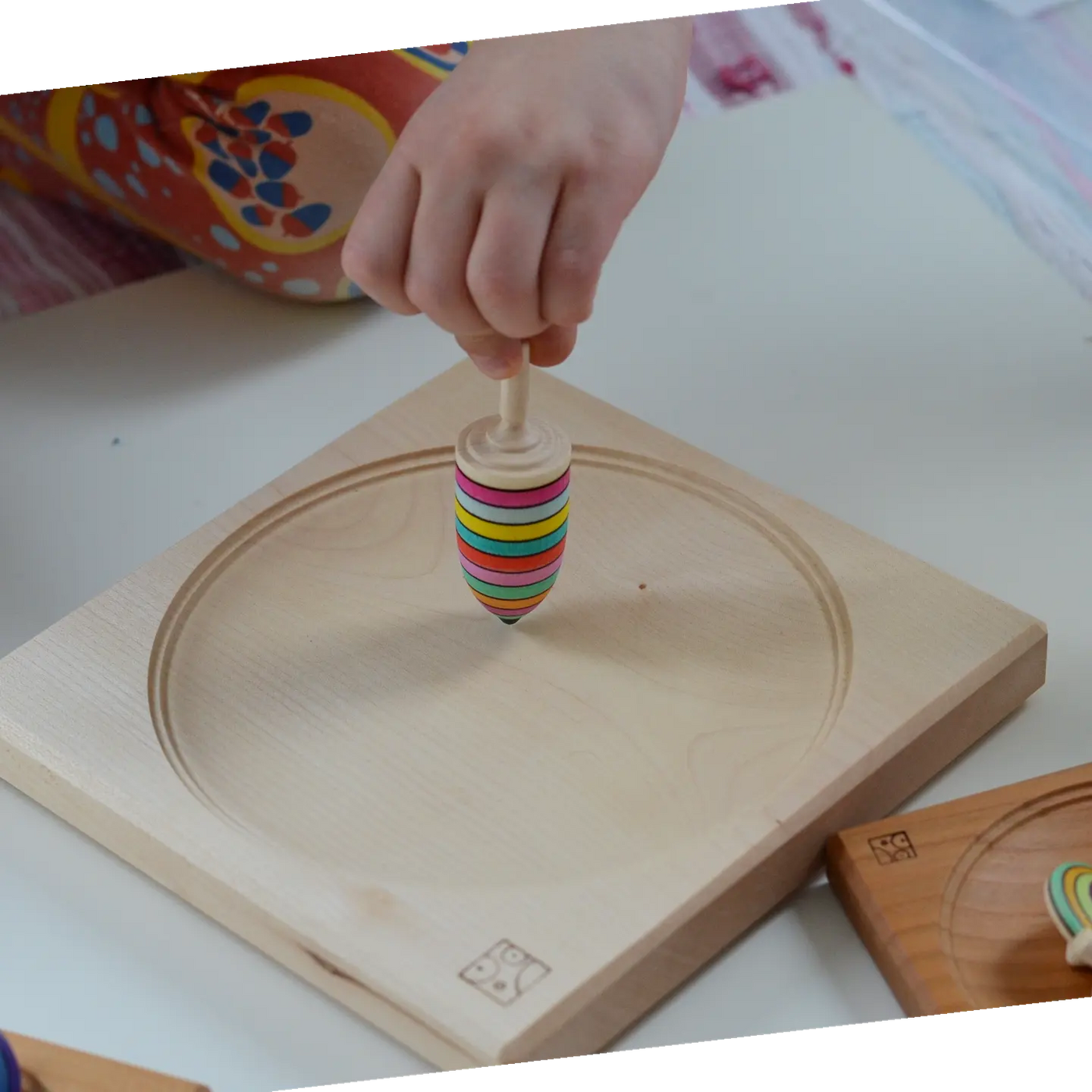 Mader Spinning Top Learning Set - Spring Donnerkeil