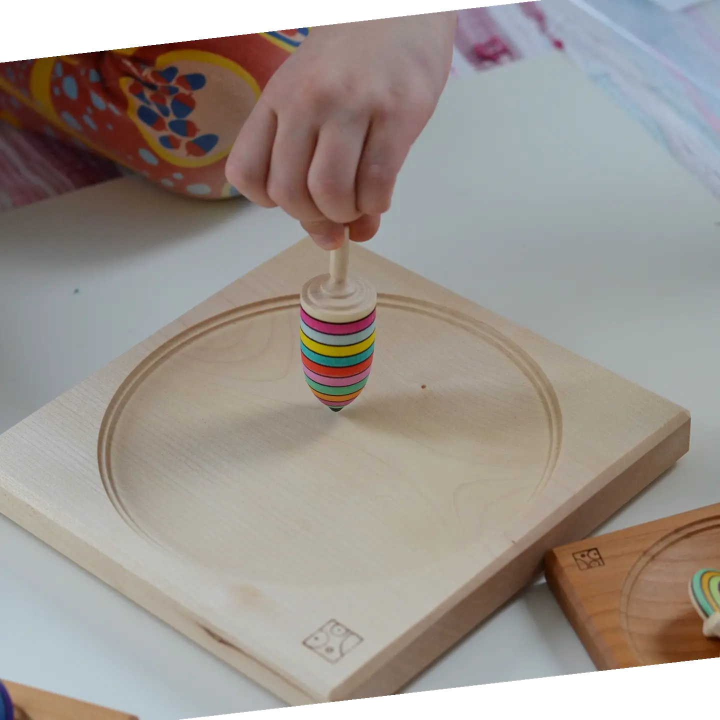 Mader Spinning Top Learning Set - Spring Donnerkeil