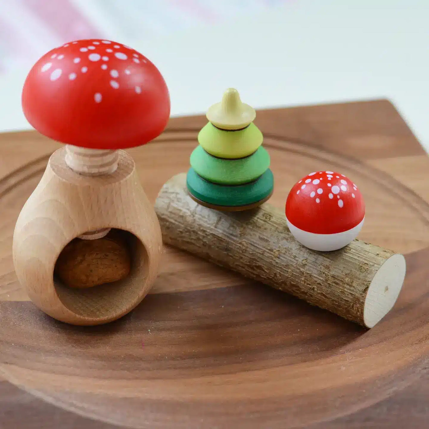 Mader Tree Top and Fly Agaric Spinning Top (4)