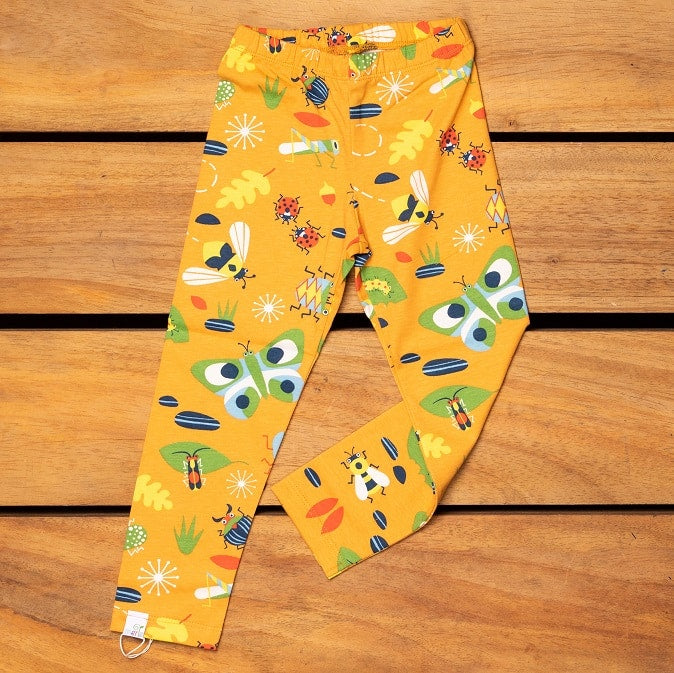 Merle.Kids Critters Organic Leggings