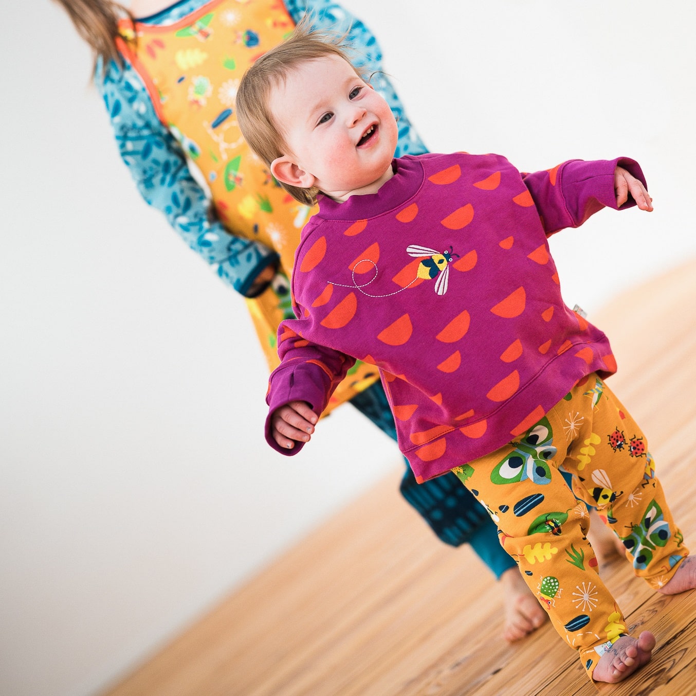 Merle.Kids Critters Organic Leggings