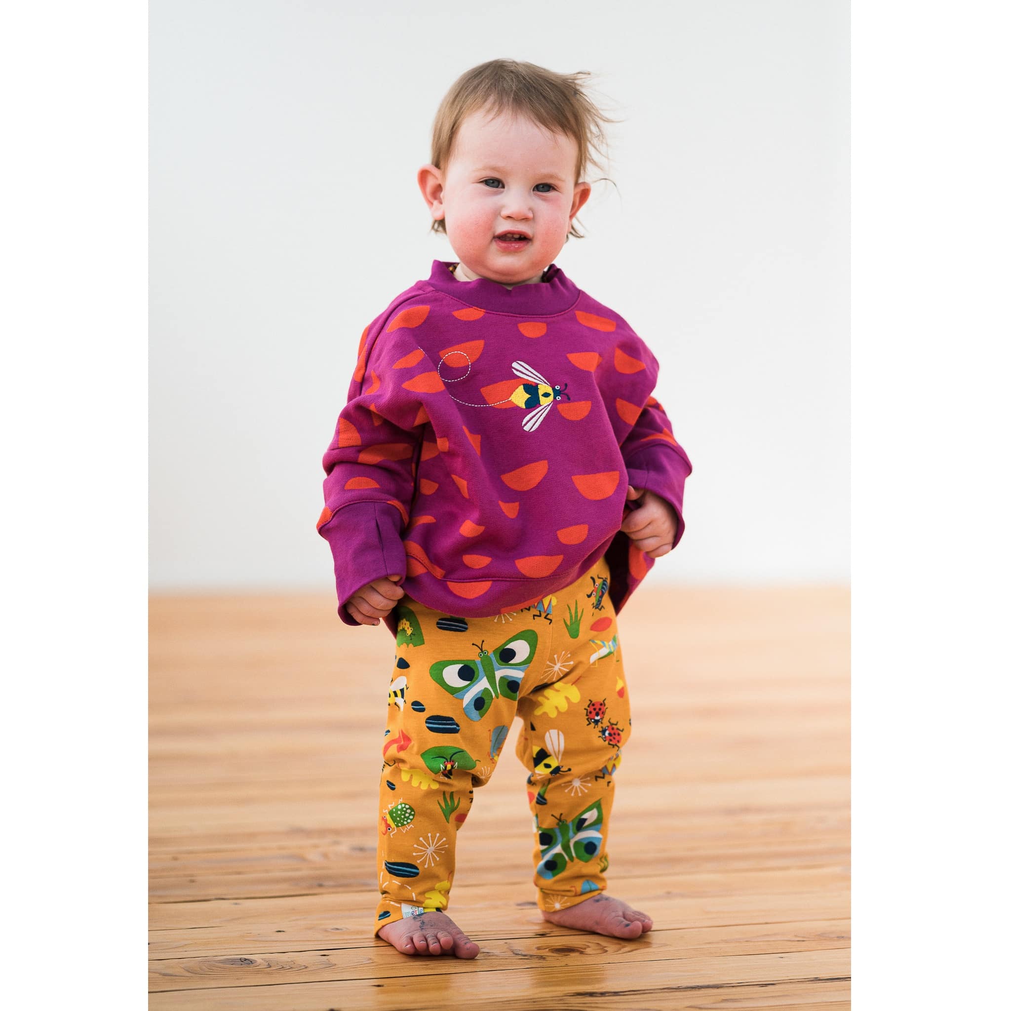 Merle.Kids Critters Organic Leggings