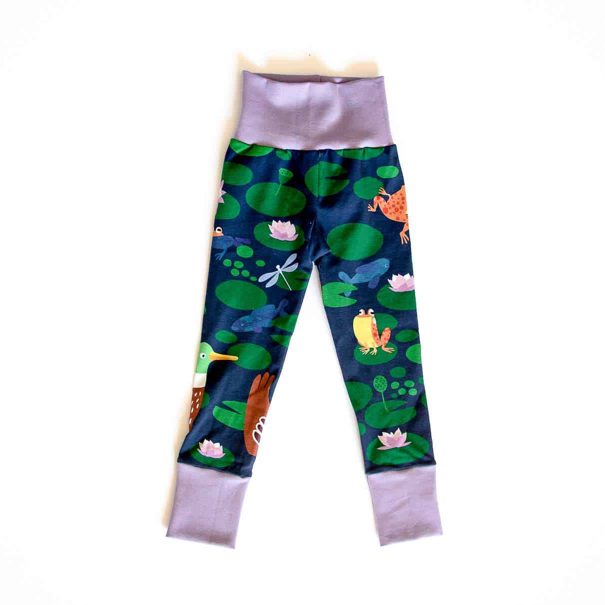 Merle.Kids Duck Pond Organic Leggings