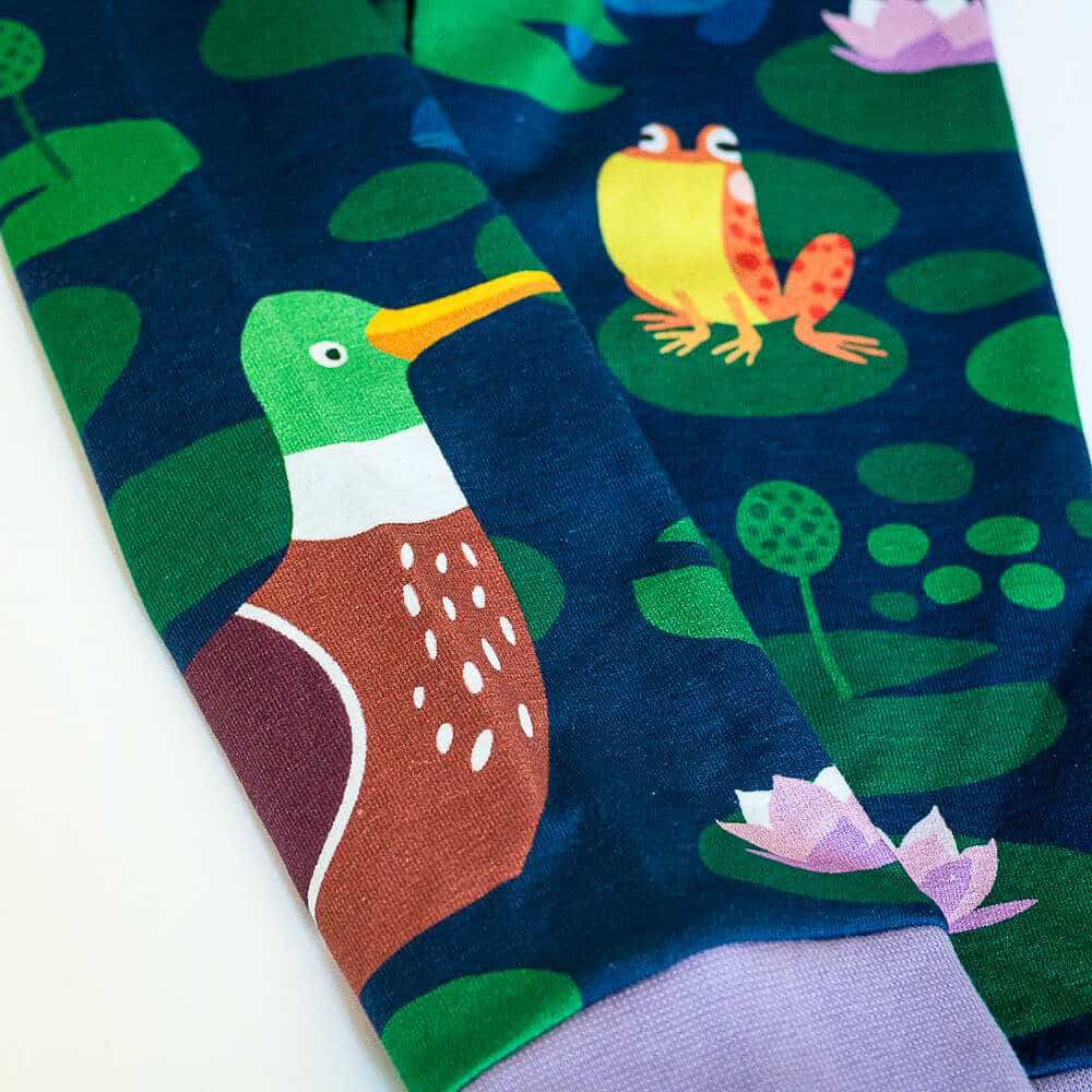 Merle.Kids Duck Pond Organic Leggings