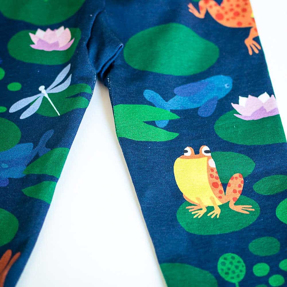 Merle.Kids Duck Pond Organic Leggings