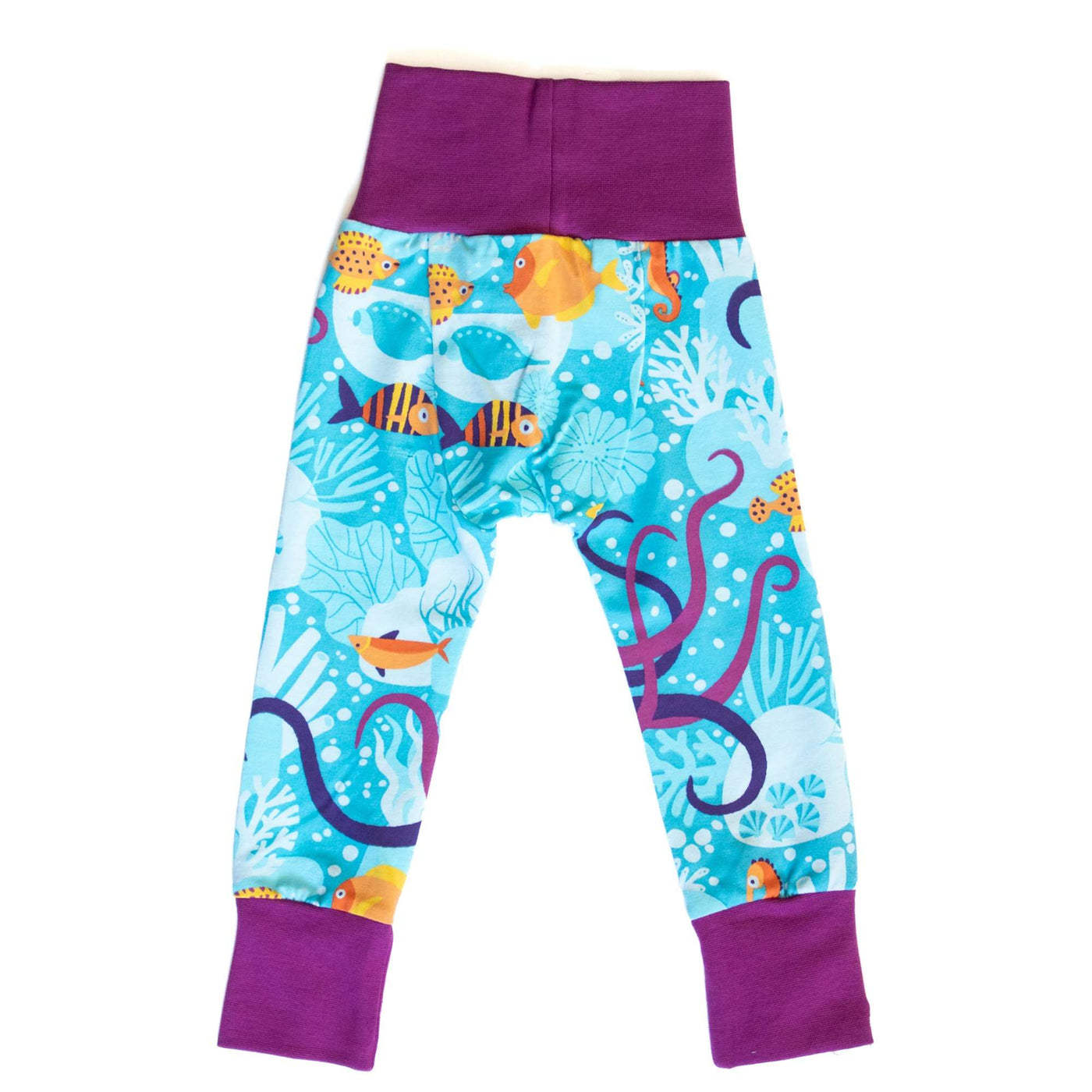 Merle.Kids Grow-With-Me Leggings 'Under the Sea'