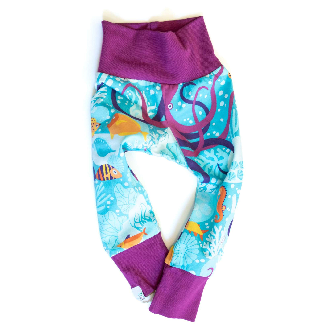 Merle.Kids Grow-With-Me Leggings 'Under the Sea'