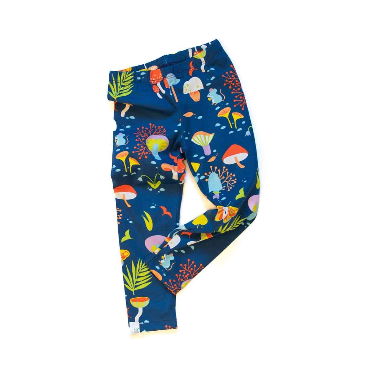 Merle.Kids Leggings Forest at Night